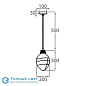 Acorn подвесной светильник Bella Figura CL660 PEN