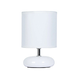 A3463LT-1WH Arte Lamp HADAR настольная лампа с тканевым абажуром на керамическом основании