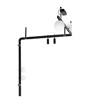 Stant AP264GGINT, композиция 165 см: 3 сферы Ø12 см, сфера Ø20 см и 2 прожектора