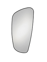 Mirror Glass Matt Black Aluminium LED 53 Watt 220-240Volt 1094Lm 3000K IP44 Touch Switch L: 65 W:4.5 H:135 cm