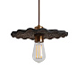 MLCMP006 Mullan подвес Kapok из органической керамики, Black Clay, 27 см — фото 12