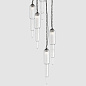 Tiered Light - Matte Bronze, 5 Drop Cluster подвесной светильник, Rothschild & Bickers — фото 1
