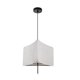 A7085SP-1BK Arte Lamp TRIXIE подвесной светильник с квадратным тканевым абажуром