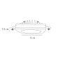 A8432PL-1BK Arte Lamp Tabit точечный встраиваемый светильник LED 1х7W 530Lm 4000K — фото 4