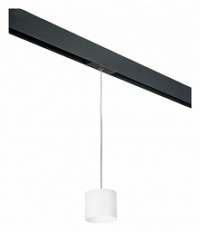 PRORP3486 Lightstar Rullo трековый спот чёрного цвета с узким корпусом для однофазного трека
