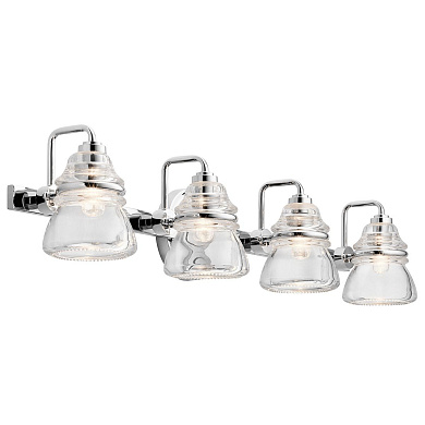 Настенный светильник Talland Kichler KL-TALLAND4-PC-BATH полированный хром