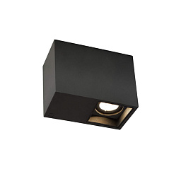 PLANO petit SURFACE 1.0 Jet Black Wever Ducre Plano накладной прямоугольный светильник черный
