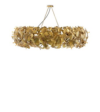 Подвесная люстра McQueen Round LUXXU, диаметр 100 см