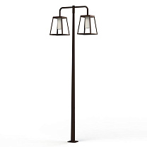 Lampiok 4 N° 6; Satin-finish cylindrical Built-in LED 3000°K warm white 2x36W DALI; Old rustic
