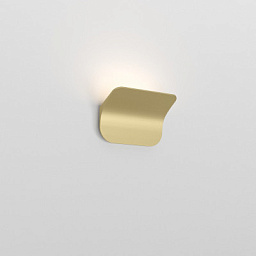 Rotaliana Tide W0 AP LED бра дизайнерское сатиновое золото 1TDW0D0033ZL1