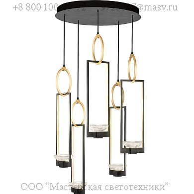893040-3 Delphi 26.5" Round Pendant подвесной светильник, Fine Art Lamps