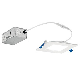 DLSL04S3090WHT Kichler Slim встраиваемый потолочный светильник с углубленным корпусом