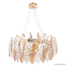 TREVI SP6 BRASS Crystal Lux TREVI подвесная люстра с несколькими ярусами декоративных стеклянных подвесок