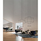 030304/1A Vibia Wireflow Octagonal 55 - подвесной светильник — фото 2