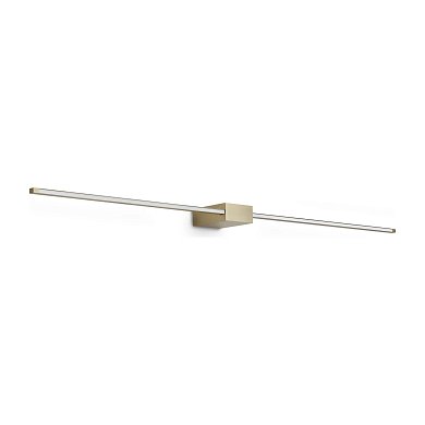 Настенный светильник Essence AP SQUARE D115 прямой свет 3000K Ideal Lux 371726, латунь