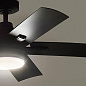 52" Tide 5 Blade LED Outdoor Ceiling Fan Satin Black уличная люстра-вентилятор 310075SBK Kichler — фото 6