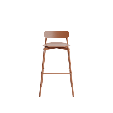 M0811213 Fromme Petite Friture Барный стул 75 см терракотовый