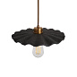 MLCMP006 Mullan подвес Kapok из органической керамики, Black Clay, 27 см — фото 11