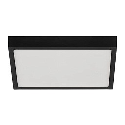 P3436410N ACB Iluminacion Roku потолочный накладной светильник, чёрный квадратный корпус