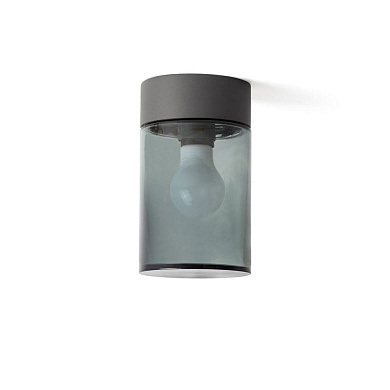 71741 Faro KILA Dark grey ceiling lamp smoked уличный потолочный светильник темно-серый