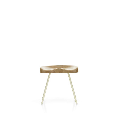 21205970 Tabouret 307 Vitra Табурет низкий дуб круглый светлый