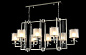 Люстра Crystal Lux NICOLAS SP8 L1000 NICKEL/WHITE — фото 1
