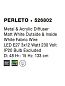 526802 PERLETO Novaluce светильник LED E27 3x12Вт 230В IP20