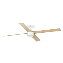 RUDDER 4 RECESSED L White/ash fan 20W SWT 0-10V