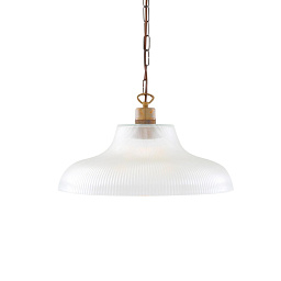 MLP071 Mullan Lighting London подвесной светильник с широким опаловым стеклянным плафоном