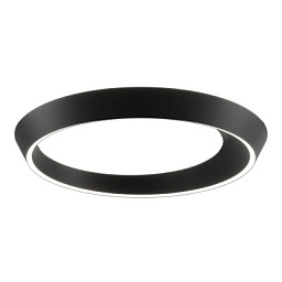 19933 2030 Lodes Tidal потолочный светильник кольцевой формы черного цвета с LED