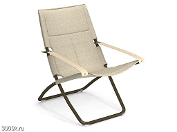 219 emu Snooze cozy Складное кресло из микрофибры с подлокотниками
