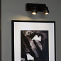 40665 Faro COCO Black wall lamp 2L настенный светильник