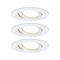 Downlight Nova Plus 3-piece set Swivelling round