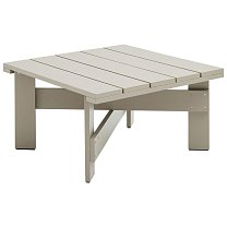 Crate Low Table 75×75 см, массив сосны, лак на водной основе, London fog
