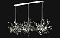 Светильник подвесной Crystal Lux GARDEN SP3х3 L1200 CHROME — фото 3
