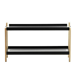 601065 Normann Copenhagen Sko полка для обуви серого цвета с деревянными стойками