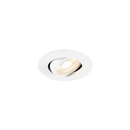 Встраиваемый светильник SLV UNIVERSAL DOWNLIGHT SLIM, Ø86 мм, 6 Вт, 2700/3000/4000 K, фазовое диммирование, IP65