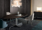 Catlin dining table Стол Minotti