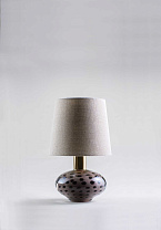 Mauve shown with 10 Bongo in Natural Linen with Cream Card lining