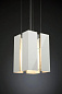 11-451-1W Quasar Quartet TABLELAMP, POLISHED WHITE Настольная лампа белый — фото 1