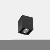 Ceiling fixture Multidir Evo S Single Surface 13W 2700K CRI 80 DALI-2 Black IP23 1134lm