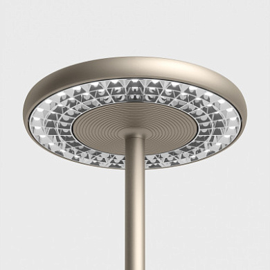 Rotaliana Sol T1 TL LED настольная лампа с диммером полированный хром; сатиновая бронза 1SOT100364EL1