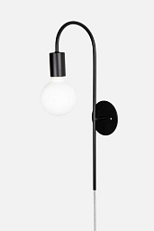 235911 Globen Lighting Grace настенный светильник с изогнутым кронштейном и шаровым плафоном