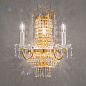 Kolarz EMPIRE 0418.62+3.3.SpT настенный светильник золото 24 карата ширина 40cm макс. высота 46cm 5 ламп e14 — фото 1