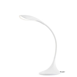 настольная лампа белая LED 6W