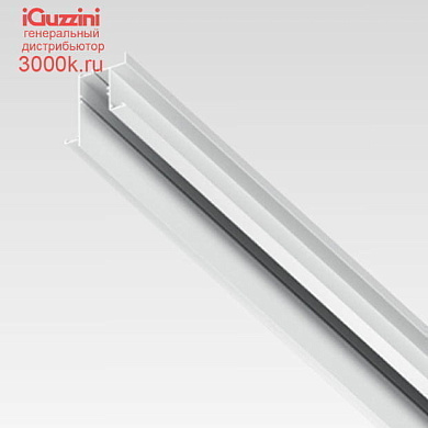 MXI7 Underscore Grazer iGuzzini Structural support profile for linear niche lighting - L 1000