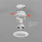 Влагозащищенный точечный светильник Denkirs Facet DK3016-WH — фото 3