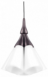 757150 Lightstar Cone подвесной светильник вишнёвого оттенка с несколькими плафонами