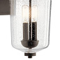 Harmont 16" 2 Light  Wall Light with Clear Seeded Glass Olde Bronze уличный настенный светильник 59094OZ Kichler — фото 1