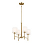 Ali 20" 4 Light Chandelier Brushed Natural Brass люстра 52504BNB Kichler — фото 7